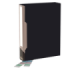Bankers Box Carpeta Porta-Fundas Polipropileno Flexible - 100 Fundas - Etiquetas Personalizables - Dimensiones Externas 6.50x31.50x23.50cm - Dimensiones Internas 11.81x9.63cm