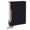 Bankers Box Carpeta Porta-Fundas Polipropileno Flexible - 100 Fundas - Etiquetas Personalizables - Dimensiones Externas 6.50x31.50x23.50cm - Dimensiones Internas 11.81x9.63cm