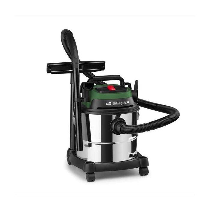 Orbegozo APS 1400 Aspirador Potente y Eficiente - Potencia de 1380W - Doble Filtrado Hepa - Deposito Metalico de 20L - Funcion Soplador - Accesorios Completos - Facil Manejo y Transporte