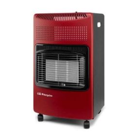 Orbegozo HCE 74 Estufa Ceramica Economica y Segura - Potencia 4200W - Clase Energetica A - Consumo Maximo 305 G/H - Triple Sistema de Seguridad - Encendido Piezoelectrico - Gas Butano/Propano