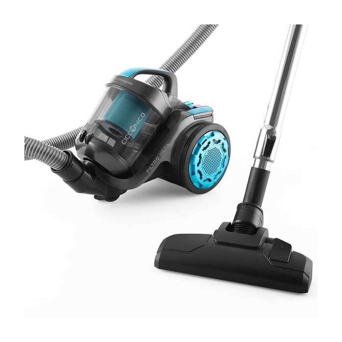 Orbegozo AP 8030 - Aspirador Ciclonico sin Bolsa - Potente y Eficiente - Filtro Hepa - Accesorios para una Limpieza Profunda - 800W - Compacto y Silencioso
