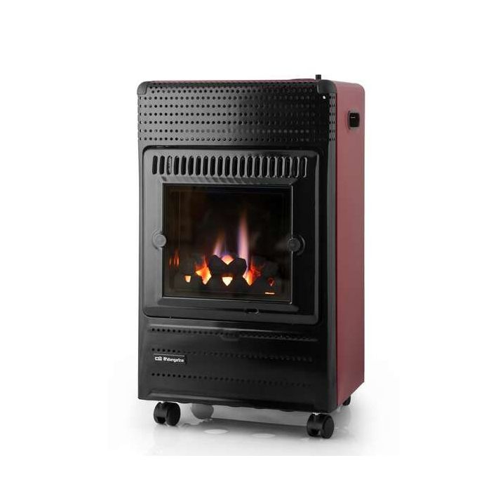 Orbegozo HBF 95 Estufa Llama Azul - Potencia Maxima 3500W - Ideal para Espacios Mayores a 25 M2 - Triple Sistema de Seguridad - Encendido Piezoelectrico - Gas Butano/Propano