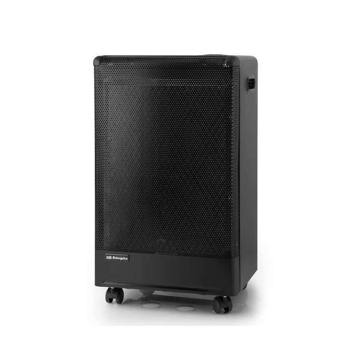 Orbegozo Estufa Catalitica H 55 - Potencia Maxima 3000W - Asas y Ruedas para Transporte - Encendido Piezoelectrico - Triple Sistema de Seguridad - Clase Energetica A