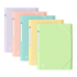 Oxford A4+ PP TR Pastel STD - Carpeta de Plastico Resistente - Tamaño A4+ - Diseño Moderno y Elegante - Ideal para Organizar Documentos - Colores Surtidos