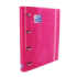 Oxford Europeanbinder Classic A4+ Carpeta de Anillas con Recambio Cuadricula 5x5 - Tapa Extradura - Cierre con Goma Elastica - Color Fucsia
