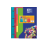 Oxford Live - Go Carpeta Europeanbinder A4+ con Recambio Cuadricula 5x5 + Separadores + Sobre Multitaladro - Ideal para Organizar Documentos - Colores Vivos Surtidos
