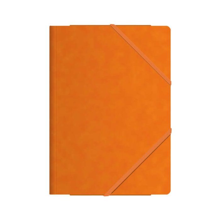 Dohe Carpetas de Gomas con Tres Solapas - Tamaño Folio - Cartulina de Primera Calidad - Plastificadas - Cierre de Gomas Planas