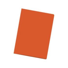 Dohe Pack de 50 Subcarpetas de Cartulina de 180gr - Con Ranura para Fastener - Resistente y Duradera - Ideal para Organizar Documentos - Color Naranja