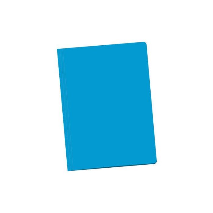 Dohe Pack de 50 Subcarpetas de Cartulina de 180gr - Con Ranura para Fastener - Resistente y Duradera - Ideal para Organizar Documentos - Color Azul