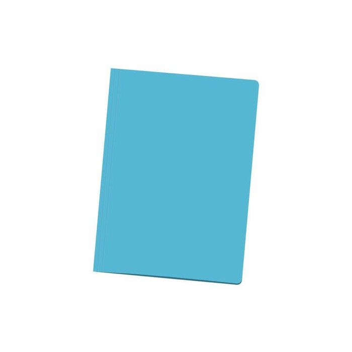 Dohe Pack de 50 Subcarpetas de Cartulina de 180gr - Con Ranura para Fastener - Resistente y Duradera - Ideal para Organizar Documentos - Color Azul Claro