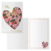 Dohe Tarjeta de Felicitacion de San Valentin - 11.5x17cm - Impresas a Todo Color - Estampaciones con Pelicula de Color - Estampacion en Seco - Papel Offset Blanco de 300gr - Incluye Sobre de Color