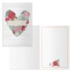 Dohe Tarjeta de Felicitacion de San Valentin - 11.5x17cm - Impresas a Todo Color - Estampaciones con Pelicula de Color - Estampacion en Seco - Papel Offset Blanco de 300gr - Incluye Sobre de Color