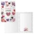 Dohe Tarjeta de Felicitacion de San Valentin - 11.5x17cm - Impresas a Todo Color - Estampaciones con Pelicula de Color - Estampacion en Seco - Papel Offset Blanco de 300gr - Incluye Sobre de Color