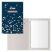 Dohe Tarjeta de Felicitacion de San Valentin - 11.5x17cm - Impresion a Todo Color - Estampaciones con Pelicula de Color - Estampacion en Seco - Papel Offset Blanco de 300gr - Incluye Sobre de Color