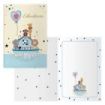 Dohe Tarjeta de Felicitacion para Nacimientos - 11.5x17cm - Impresas a Todo Color - Estampaciones con Pelicula de Color - Estampacion en Seco - Papel Offset Blanco de 300gr - Incluye Sobre de Color