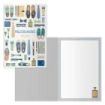 Dohe Tarjeta de Felicitacion para Padres - 11.5x17cm - Impresas a Todo Color - Estampaciones con Pelicula de Color - Estampacion en Seco - Papel Offset Blanco de 300gr - Incluye Sobre de Color