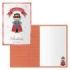 Dohe Tarjeta de Felicitacion para Padres - 11.5x17cm - Impresion a Todo Color - Estampaciones con Pelicula de Color - Estampacion en Seco - Papel Offset Blanco de 300gr - Incluye Sobre de Color