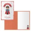 Dohe Tarjeta de Felicitacion para Padres - 11.5x17cm - Impresion a Todo Color - Estampaciones con Pelicula de Color - Estampacion en Seco - Papel Offset Blanco de 300gr - Incluye Sobre de Color