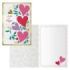 Dohe Tarjeta de Felicitacion para Parejas - 11.5x17cm - Impresion a Todo Color - Estampaciones con Pelicula de Color - Estampacion en Seco - Papel Offset Blanco de 300gr - Incluye Sobre de Color