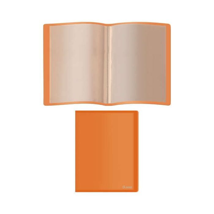 Dohe Carpetas con Fundas en Tamaño Din A4 - Tapa Flexible de Polipropileno Translucido - Fundas Transparentes Soldadas al Lomo