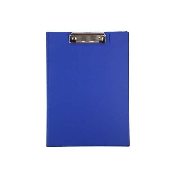 Dohe Carpeta Pinza Tamaño A4 - Carton Forrado PVC Opaco - Pinza de Presion - Bolsillo Interior