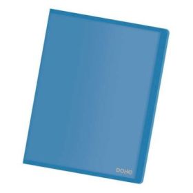 Dohe Carpetas con Fundas en Tamaño Din A4 - Tapa Flexible de Polipropileno Translucido - Fundas Transparentes Soldadas al Lomo