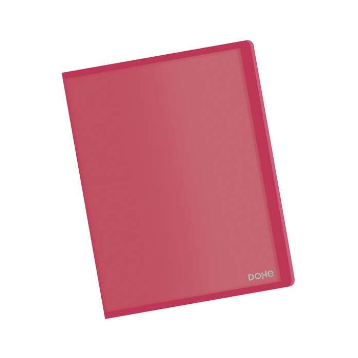 Dohe Carpetas con Fundas Din A4 - Tapa Flexible de Polipropileno - Fundas Transparentes Soldadas - Organiza Tus Documentos con Estilo