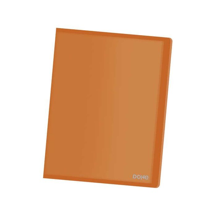 Dohe Carpetas con Fundas Din A4 - Tapa Flexible de Polipropileno - Fundas Transparentes Soldadas - Organiza Tus Documentos con Estilo