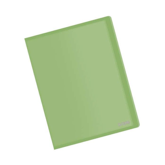 Dohe Carpetas con Fundas Din A4 - Tapa Flexible de Polipropileno - Fundas Transparentes Soldadas al Lomo