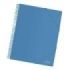 Dohe Carpeta con 30 Fundas Tamaño A4 - Tapa de Polipropileno Opaco 800 Micras - Fundas Transparentes 80 Micras - Espiral de Plastico Color - Gomas Elasticas a Juego