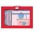 Dohe Pack Mochila, Carpeta y Portatodo Pink Panther - Maletin Regalo 365x515x105mm - Carpeta A4 Recambio - Mochila 3 Compartimentos Grande - Portatodo Triple