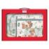 Dohe Pack Mochila, Carpeta y Portatodo WWF - Maletin Regalo 365x515x105mm - Carpeta A4 Recambio, Mochila 3 Compartimentos Grande - Portatodo Triple