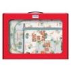 Dohe Pack Mochila, Carpeta y Portatodo WWF - Maletin Regalo 365x515x105mm - Carpeta A4 Recambio, Mochila 3 Compartimentos Grande - Portatodo Triple