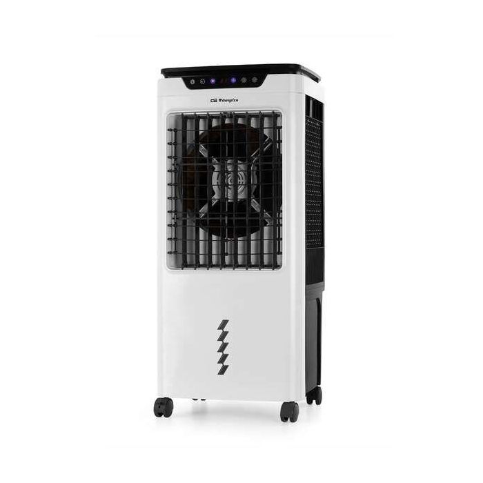 Orbegozo AIR 55 Climatizador 3 en 1 - Purifica, Humidifica y Refresca el Aire - Deposito de 35L - Potencia 150W - Temporizador 12h - Control Tactil - Mando a Distancia - Movilidad Facil