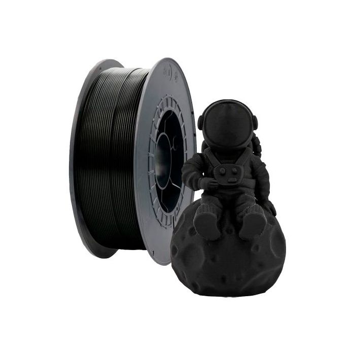 Filamento 3D PETG - Diametro 1.75mm - Bobina 2.5kg - Color Negro