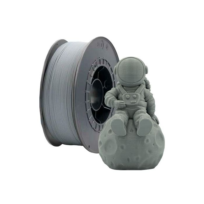 Filamento 3D PLA - Diametro 1.75mm - Bobina 2.5kg - Color Gris