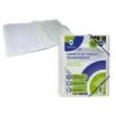 Bismark Carpeta Espiral con 40 Fundas Transparentes A4 - Polipropileno - Portada Personalizable - Espiral Plastica Indeformable - Apertura 360 Grados - Gomas de Cierre