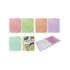 Bismark Carpeta Espiral 20 Fundas Transparentes - Polipropileno - Tamaño A4 - Espiral Plastica Indeformable - Apertura 360 Grados - Gomas de Cierre - Colores Pastel
