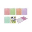 Bismark Carpeta Espiral 20 Fundas Transparentes - Polipropileno - Tamaño A4 - Espiral Plastica Indeformable - Apertura 360 Grados - Gomas de Cierre - Colores Pastel