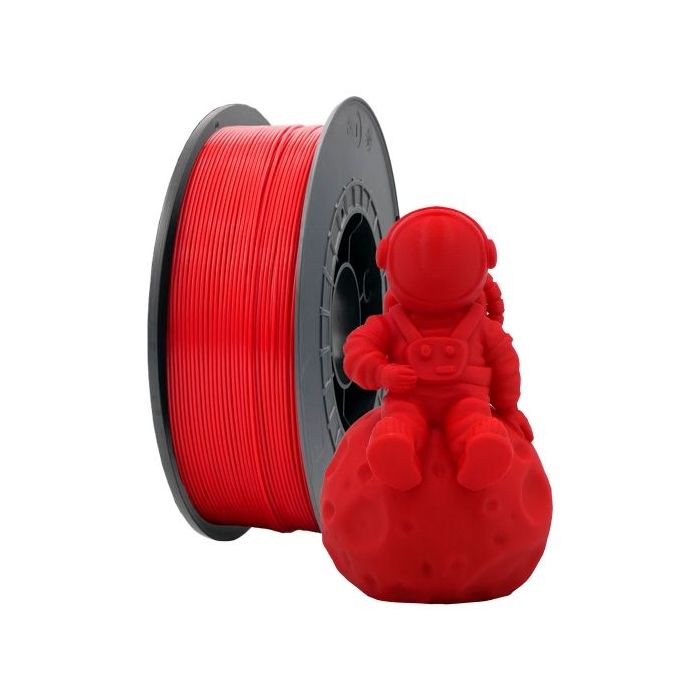 Filamento 3D PETG - Diametro 1.75mm - Bobina 1kg - Color Rojo