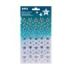 Apli Bolsa de Pegatinas Estrella Plata Metalizado - Adhesivo Permanente - Ideal para Scrapbooking - Decoracion Versatil - Estimula Creatividad Infantil - Color Plata