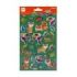 Apli Bolsa de Pegatinas Animales de la Selva - Acabado Metalizado - Adhesivo Permanente - Ideal para Scrapbooking y Decoracion - Estimula Creatividad y Psicomotricidad Infantil