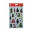 Apli Bolsa de Pegatinas Navideñas de Arboles de Navidad - Detalles Metalizados - Adhesivo Permanente - Ideal para Scrapbooking y Decoracion - Estimula Creatividad y Psicomotricidad Infantil