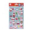 Apli Bolsa de Pegatinas Navideñas Bolas de Nieve - Goma EVA - Adhesivo Permanente - Ideal para Scrapbooking y Decoracion - Fomenta Creatividad y Psicomotricidad Infantil