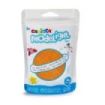 Carioca Modelight Pack de Pasta de Moldear Super Ligera - Elastica y Maleable - Se Seca al Aire - No Ensucia las Manos - Reutilizable con Agua - Color Naranja