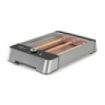 Orbegozo TO 2030 Tostadora Horizontal de Acero Inoxidable 600W -  6 Posiciones de Tueste - Para Cualquier tipo de Pan - Bandeja Recoge Migas - Temporizador con Señal Acustica