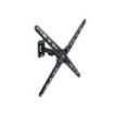 Tooq Soporte de Pared con Brazo para Pantallas de 13"-55" - Giratorio e Inclinable - Gestion de Cables - Peso Max 25kg - VESA Max. 400x400mm - Color Negro