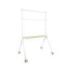 Tooq iLove Soporte de Suelo con Ruedas para Pantallas de 49-80" - Bandeja Inferior Multiusos - Ruedas con Sistema de Bloqueo - Gestion de Cables - Peso Max 50kg - VESA Max 600x400 - Color Blanco