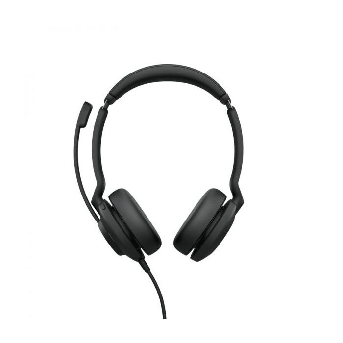 Jabra Evolve 2 30 Auriculares con Microfono USB-C - Cancelacion de Ruido - Diadema Ajustable - Controles en Auricular - Color Negro