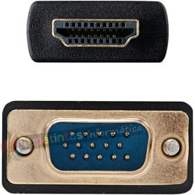 Nanocable Cable Conversor HDMI a VGA, HDMI/M-VGA/M 1.8m - Color Negro-3